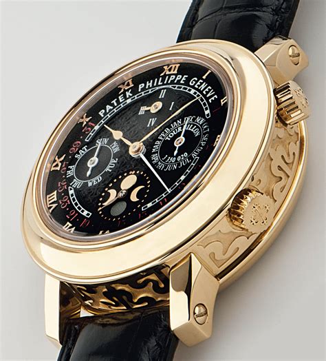 patek philippe leather strap watch price